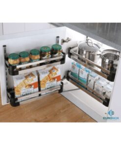 Tủ kho hộp cánh mở - 2 tầng Euronox EU1-245