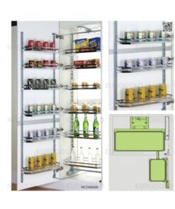 Tủ kho inox, cánh mở Eurogold MC040445