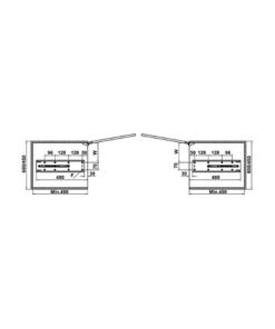 Bộ rổ Hafele Kara Swing 548.65.862 6 tầng 600mm