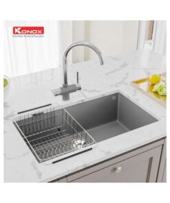 Chậu rửa bát Granite Naros 760S Grey