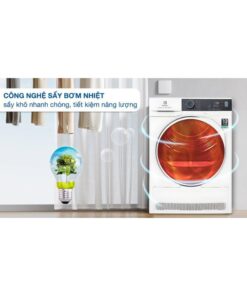 Máy sấy bơm nhiệt Electrolux EDH804H5WB