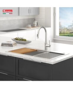 vòi rửa bát dây rút Konox Reno