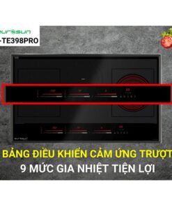 Bảng điều khiển của bếp từ Eurosun EU-TE398Pro
