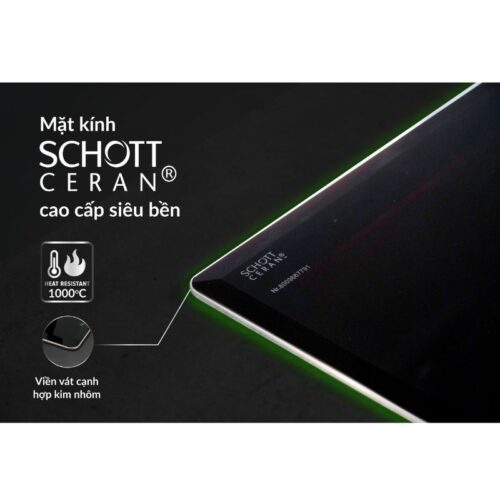 mặt kính Schott ceran của bếp từ Eurosun EU-T798Pro