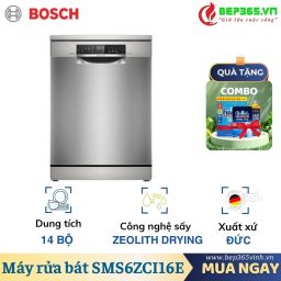 Máy rửa bát độc lập Bosch SMS6ZCI16E serie 6