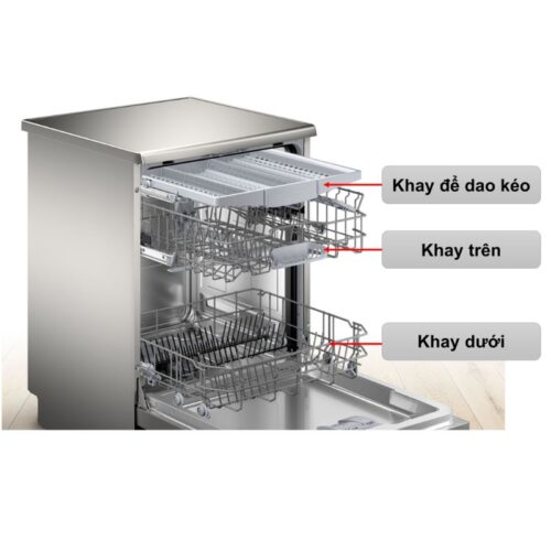 Khay rửa của máy rửa bát độc lập Bosch SMS4HMI07E serie 4