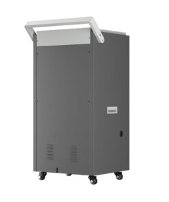 Hình ảnh mặt sau máy hút ẩm công nghiệp Kosmen KM-150S