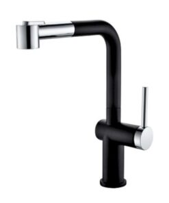 Vòi rửa bát nóng lạnh Paul Schmitt PA313KCB có dây rút