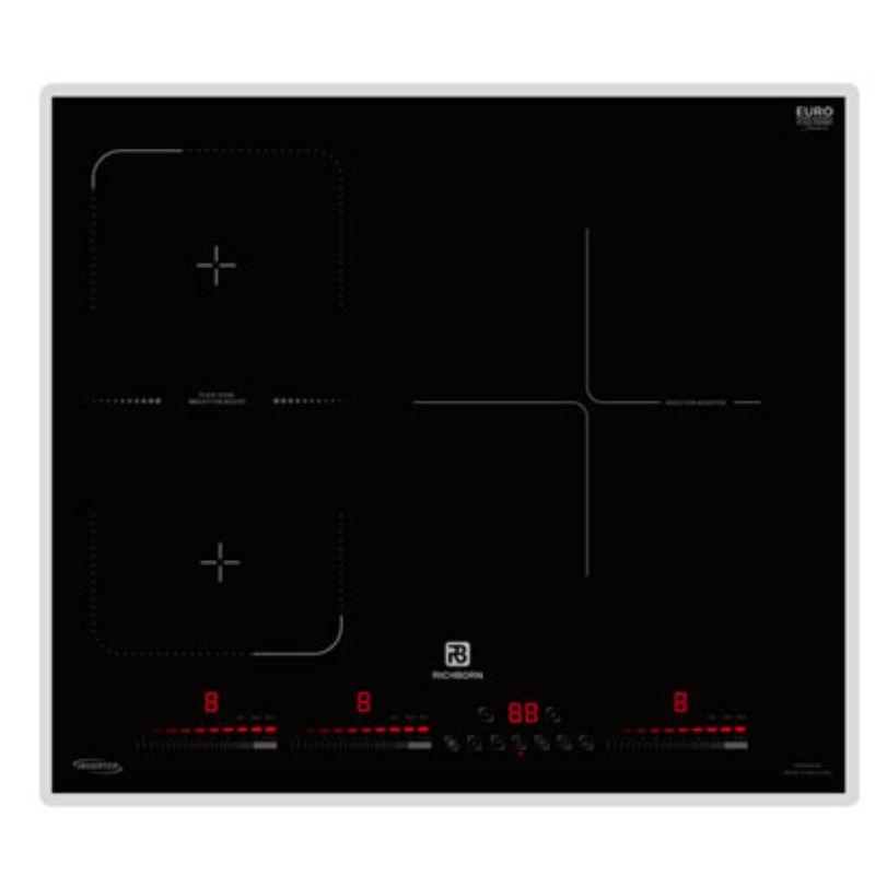 Hình ảnh bếp từ 3 vùng nấu bán âm Richborn RI5952H38P