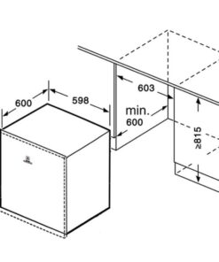Kích thước máy rửa bát bán âm Richborn RDP6085SKS
