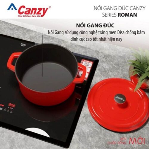 Tính năng nồi gang đúc Canzy CZ Roman 022