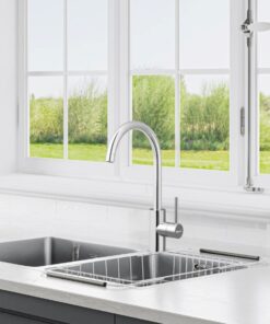 Hình ảnh thực tế vòi rửa bát nóng lạnh Konox Rio