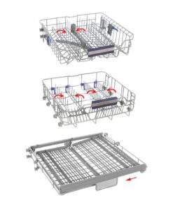 Khay máy rửa chén độc lập Hafele HDW-F602EB 538.21.360
