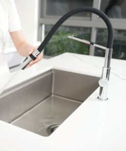 Thân vòi rửa bát nóng lạnh Konox Tema Chrome