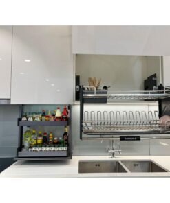 Ảnh thực tế giá bát di động inox 304 nan Oval Eurogold EPV9060Pro
