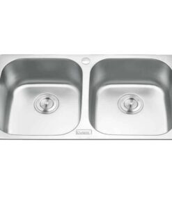 Chậu rửa bát inox 2 hố Gorlde GD-5304