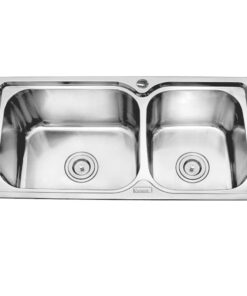 Chậu rửa bát inox 2 hố Gorlde GD-5416