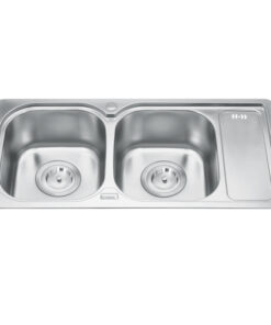 Chậu rửa bát inox 2 hố Gorlde GD-5505