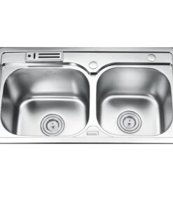 Chậu rửa bát inox 2 hố Gorlde GD-5712