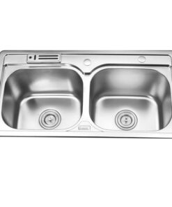 Chậu rửa bát inox 2 hố Gorlde GD-5812