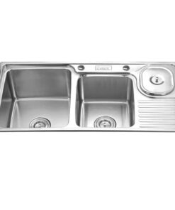 Chậu rửa bát inox 2 hố Gorlde GD-949