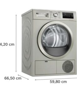 Kích thước máy sấy bơm nhiệt Bosch 8kg WTH85VX3 Serie 4
