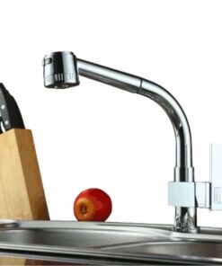 Vòi rửa bát nóng lạnh Gorlde 7192 có dây rút