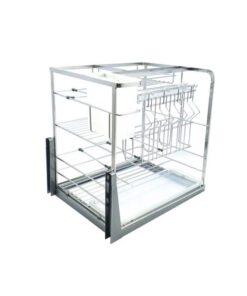 Giá dao thớt inox mạ crom BossEU BS400D