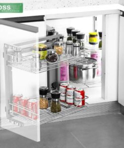 Ảnh thực giá góc liên hoàn inox 304 nan dẹt cao cấp BossEU BS304.900L