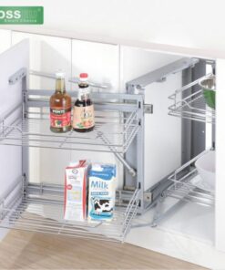 Ảnh thực tế giá góc liên hoàn inox 304 nan dẹt cao cấp BossEU BS304.900L