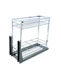 Giá gia vị inox 304 nan dẹt BossEU BS125G