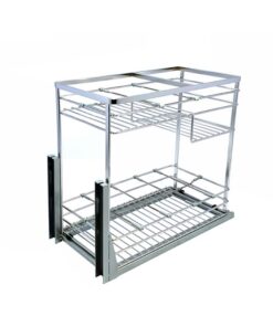 Giá gia vị inox 304 nan dẹt BossEU BS130G