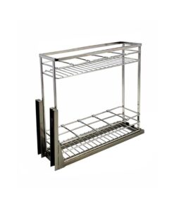 Giá gia vị inox 304 nan dẹt BossEU BS304.120GS