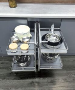 Giá góc mở toàn phần inox 304 soi plat BossEU BS304.900GS PRO