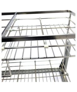 Hình ảnh giá gia vị inox 304 nan dẹt BossEU BS304.130GS