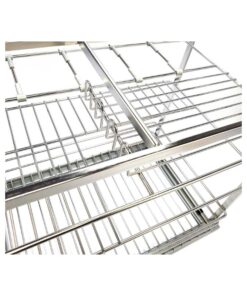 Hình ảnh giá gia vị inox 304 nan dẹt BossEU BS304.135GS