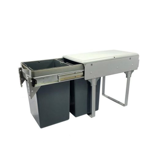 Thùng rác đôi âm tủ gắn cánh BossEU BS1400R 5 Hình ảnh thùng rác đôi âm tủ gắn cánh BossEU BS1400R