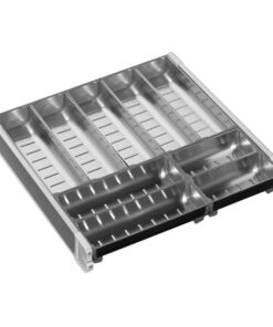 Khay đựng thìa muỗng đa năng inox 304 cao cấp BossEU BS304.500KC