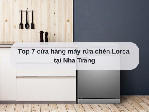 Máy rửa chén Lorca tại Nha Trang