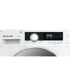 Bảng điều khiển máy giặt Brandt 12kg WFB124QWA cửa trước