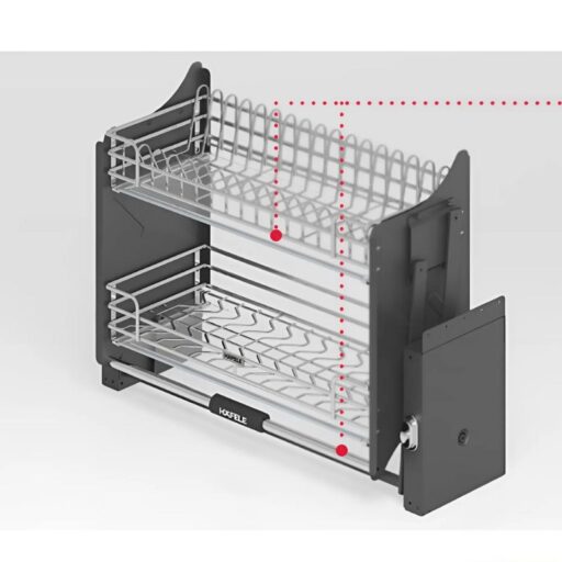 Giá bát nâng hạ Hafele Oria 504.71.074 700mm