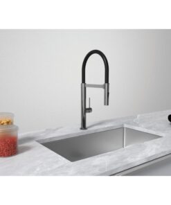 Hình ảnh vòi rửa bát Hafele HT24-SH1F527-TITAN 570.85.451 có dây rút