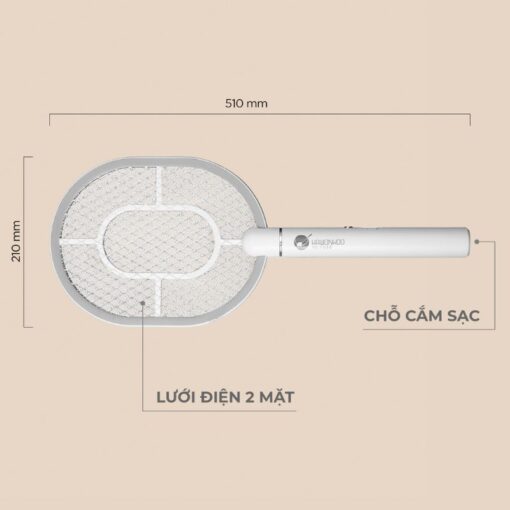 Kích thước vợt muỗi Hawonkoo MSH-021-W