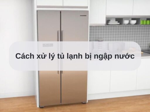 Tủ lạnh bị ngập nước