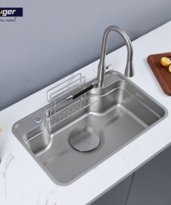 Ảnh chậu rửa bát 1 hố Kluger KF7848FS-S78