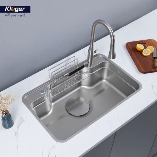 Ảnh chậu rửa bát 1 hố Kluger KF7848FS-S78