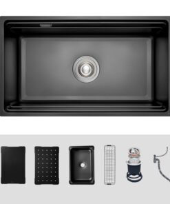 Ảnh chậu rửa bát 1 hố Kluger KWU8161FB-S76 Plus
