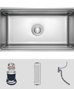 Ảnh chậu rửa bát 1 hố Kluger KWU8161FS-S76