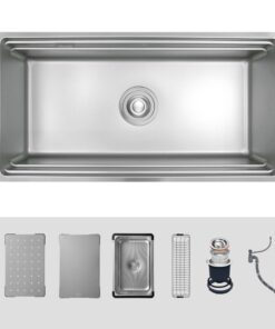 Ảnh chậu rửa bát 1 hố Kluger KWU8161FS-S86 Plus