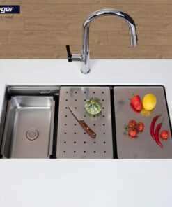 Ảnh chậu rửa nhỏ inox Kluger KSWB-401FS